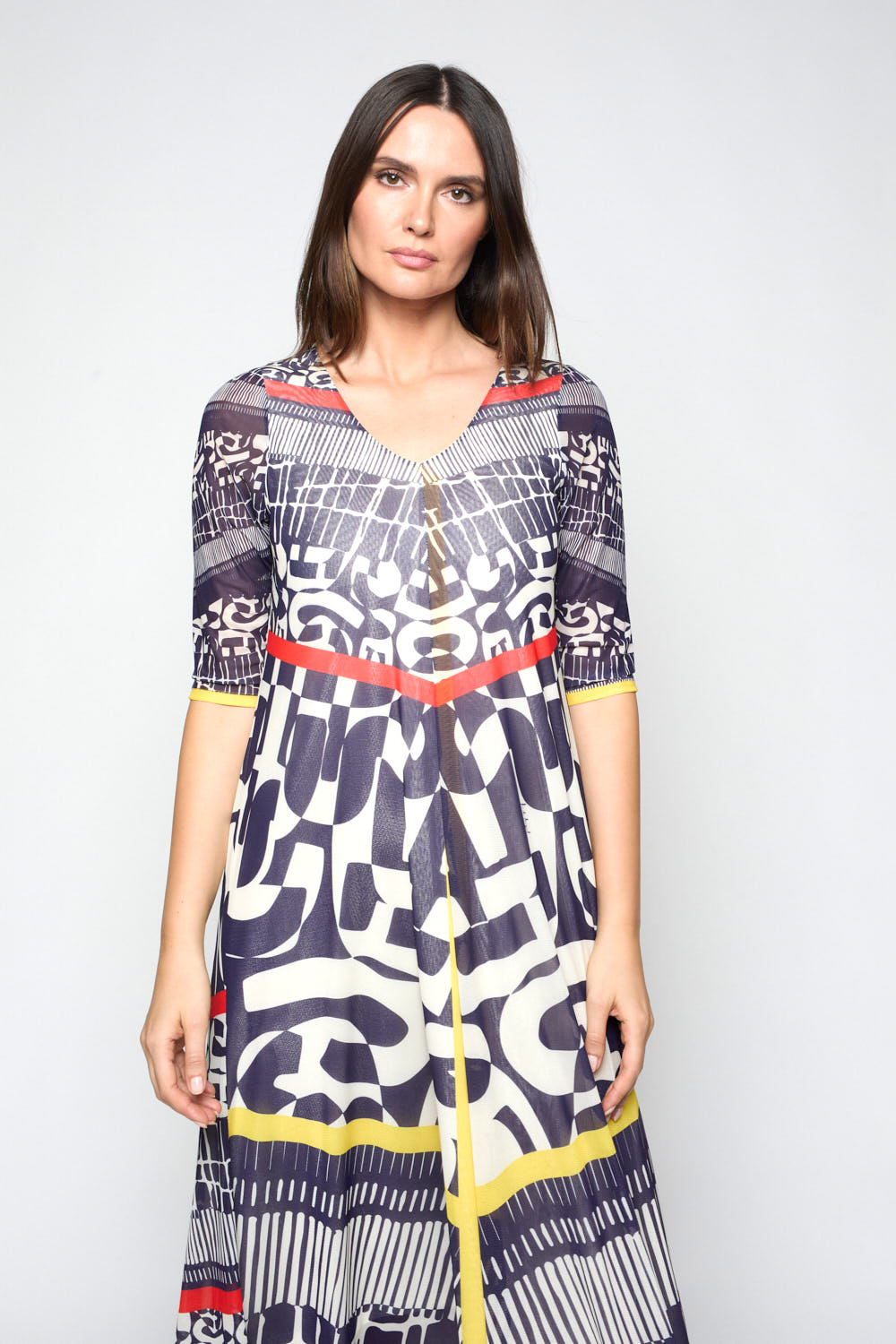 Vestido Muscaris Print Azul
