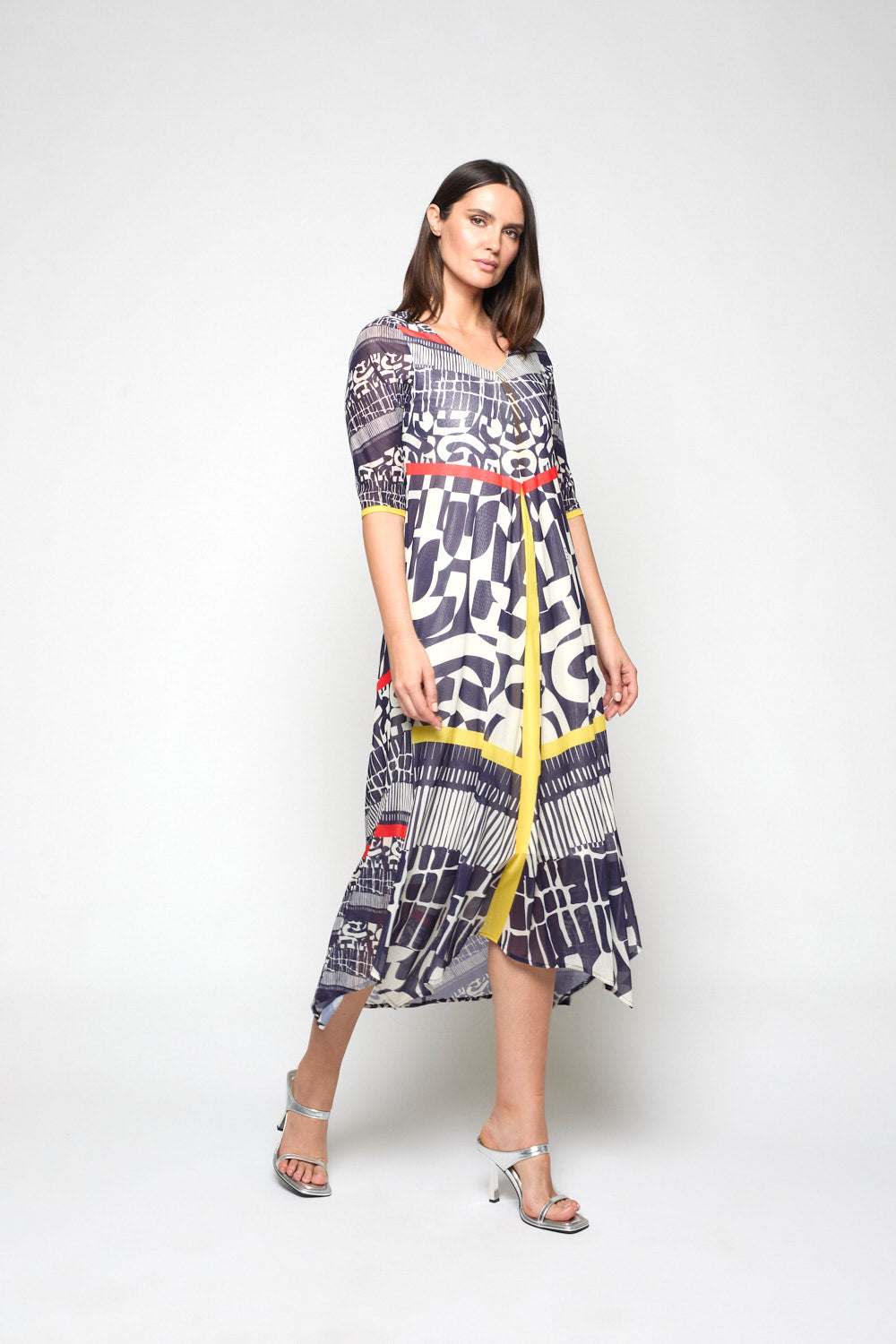 Vestido Muscaris Print Azul