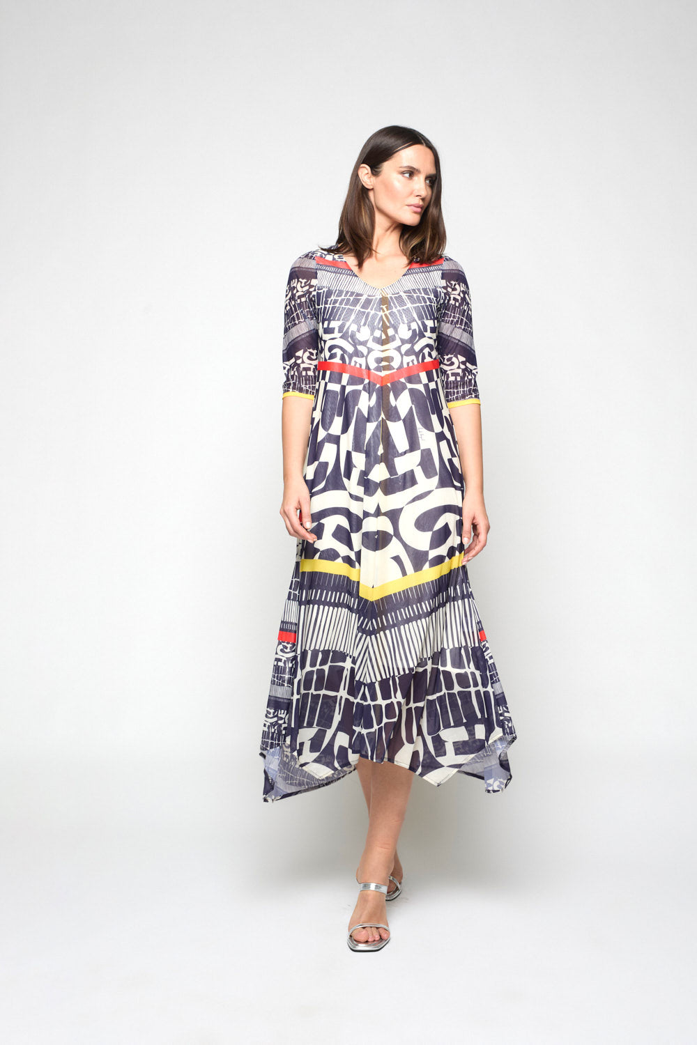 Vestido Muscaris Print Azul