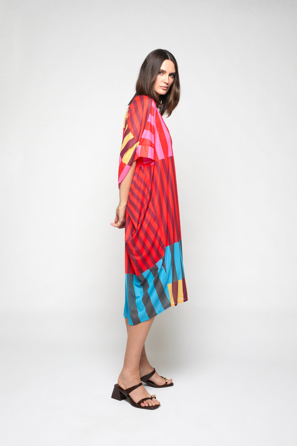 Vestido kimono Arrosa Rojo