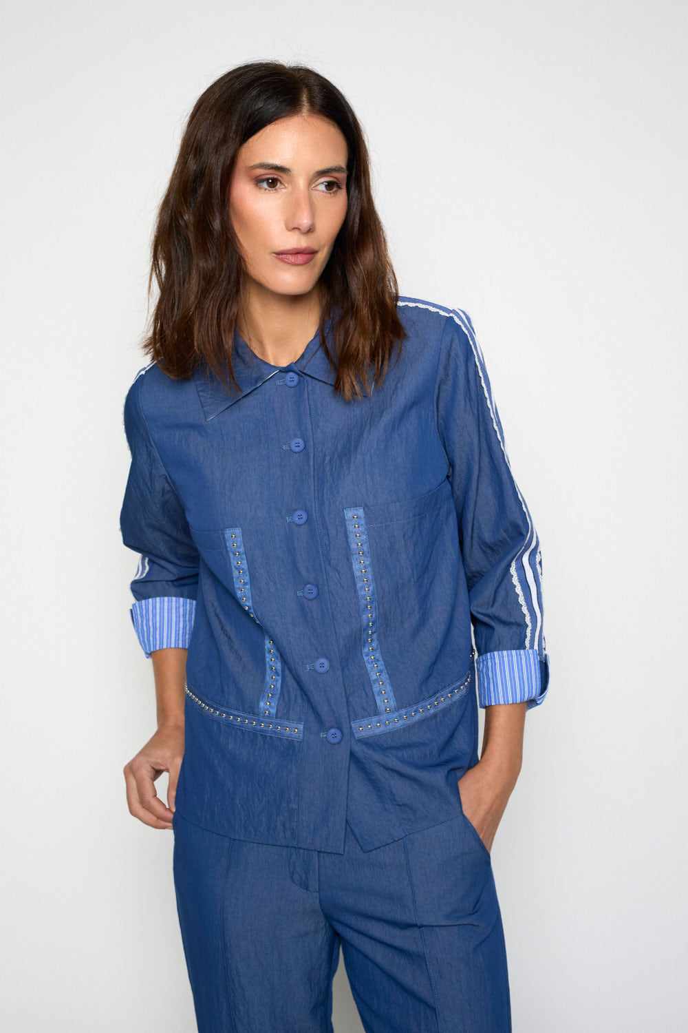 Chaqueta Vesta Sport Azul