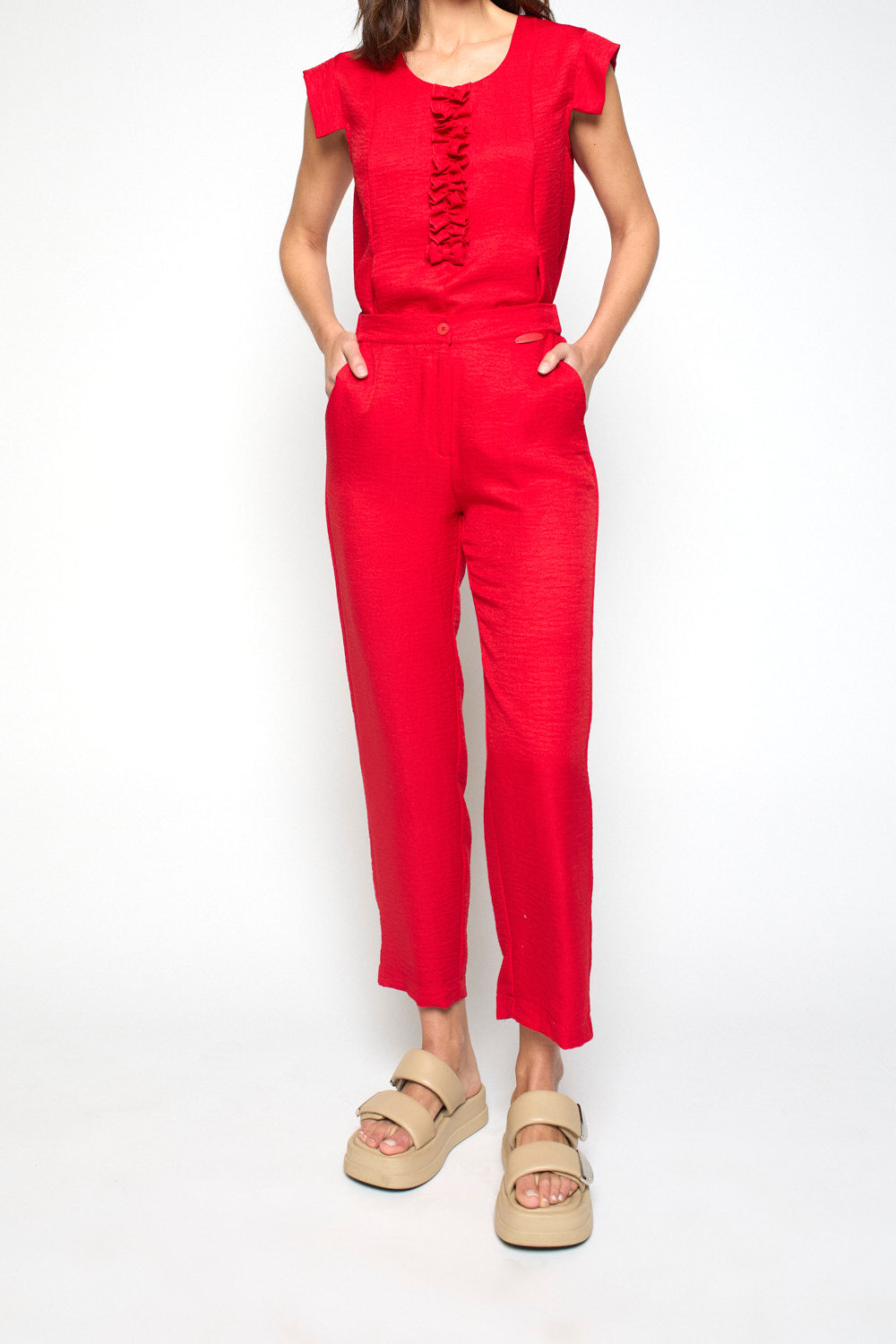 Pantalón Dione Rojo