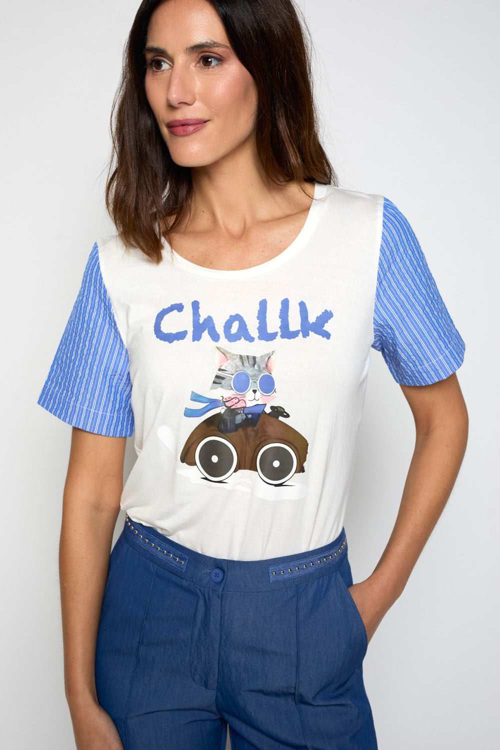 Camiseta Vesta Azul