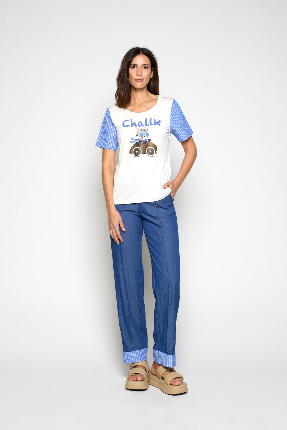 Camiseta Vesta Azul