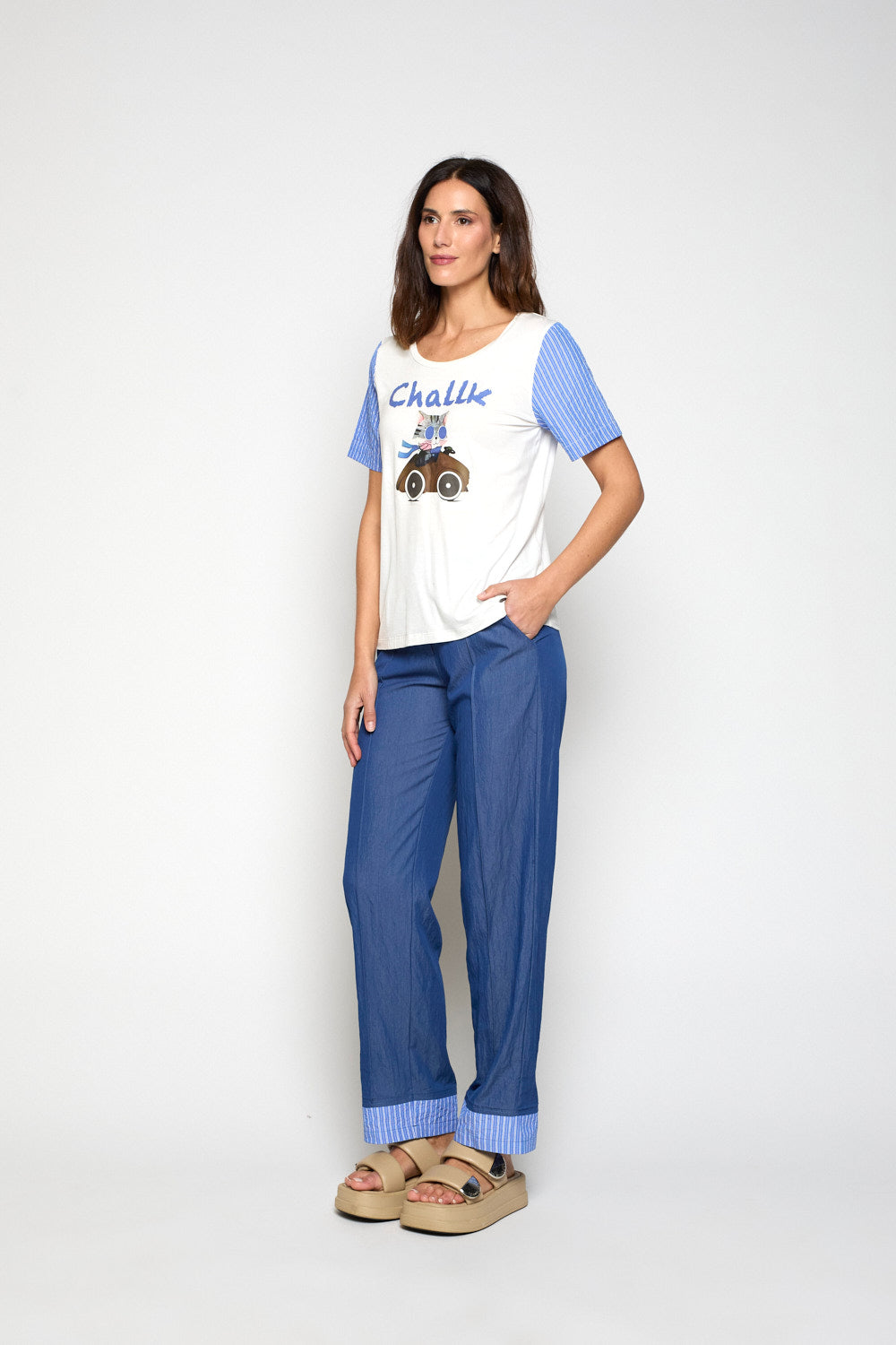 Camiseta Vesta Azul