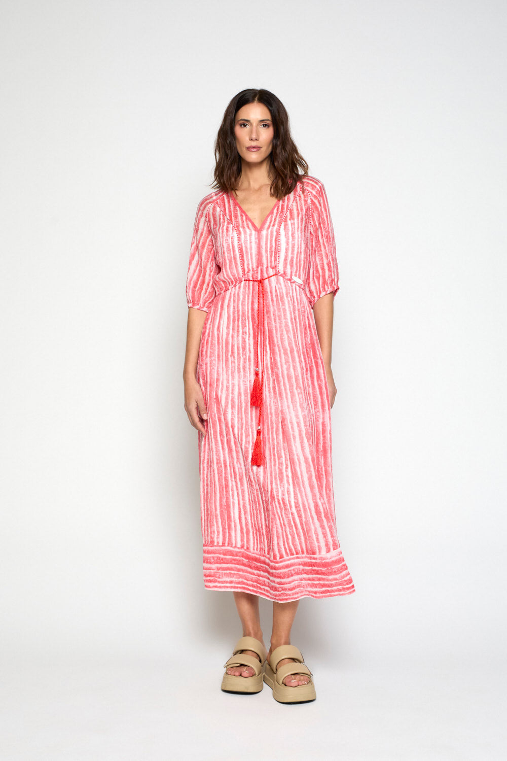 Vestido Aura Rojo