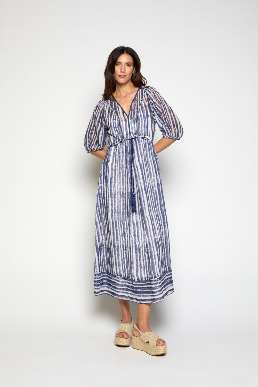 Vestido Aura Marino