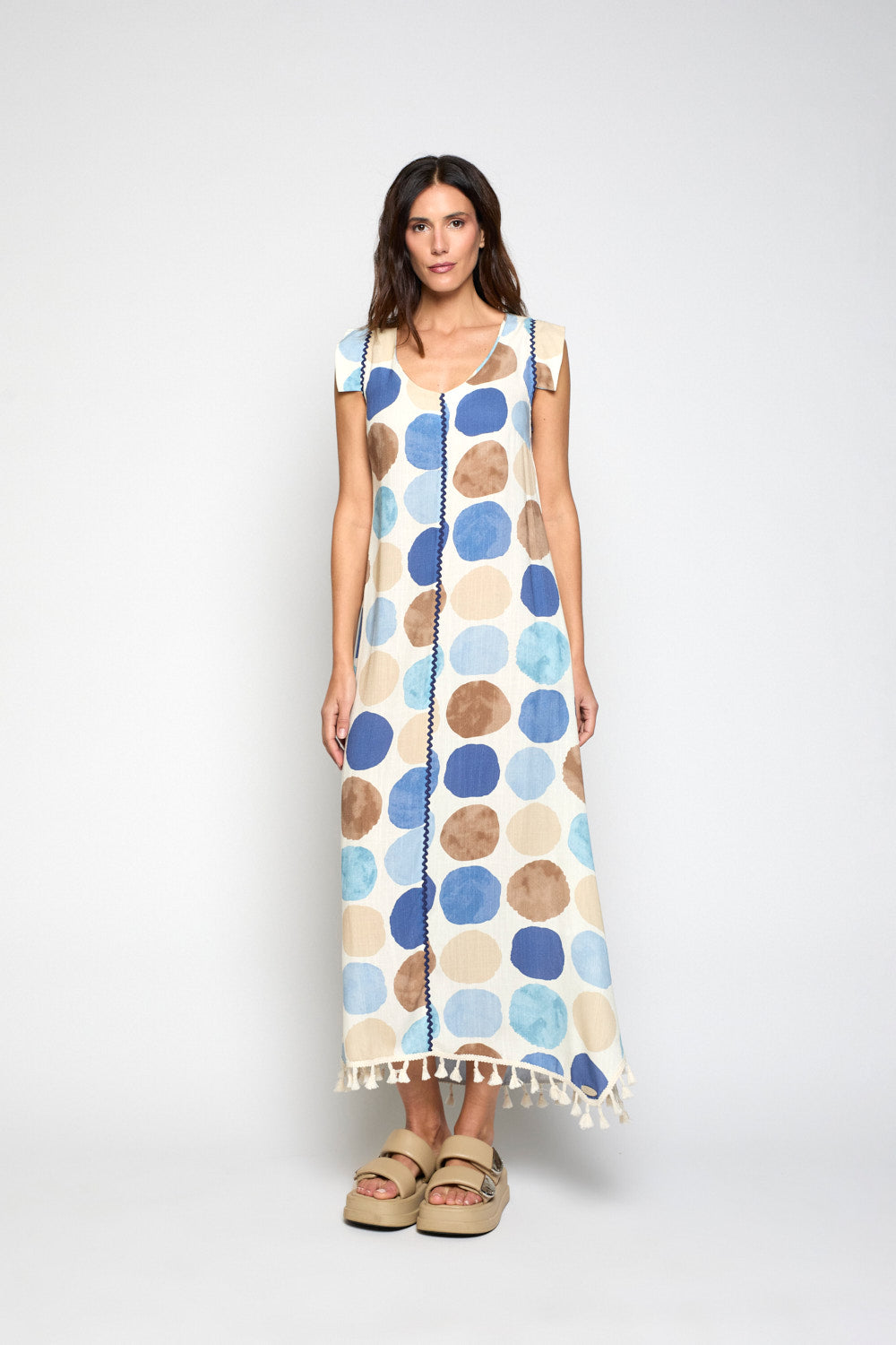 Vestido Eris Lunar Azul