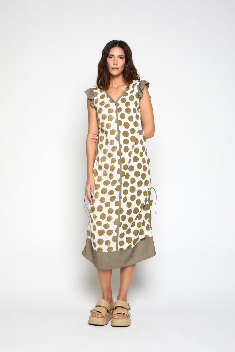 Vestido Venus Kaki