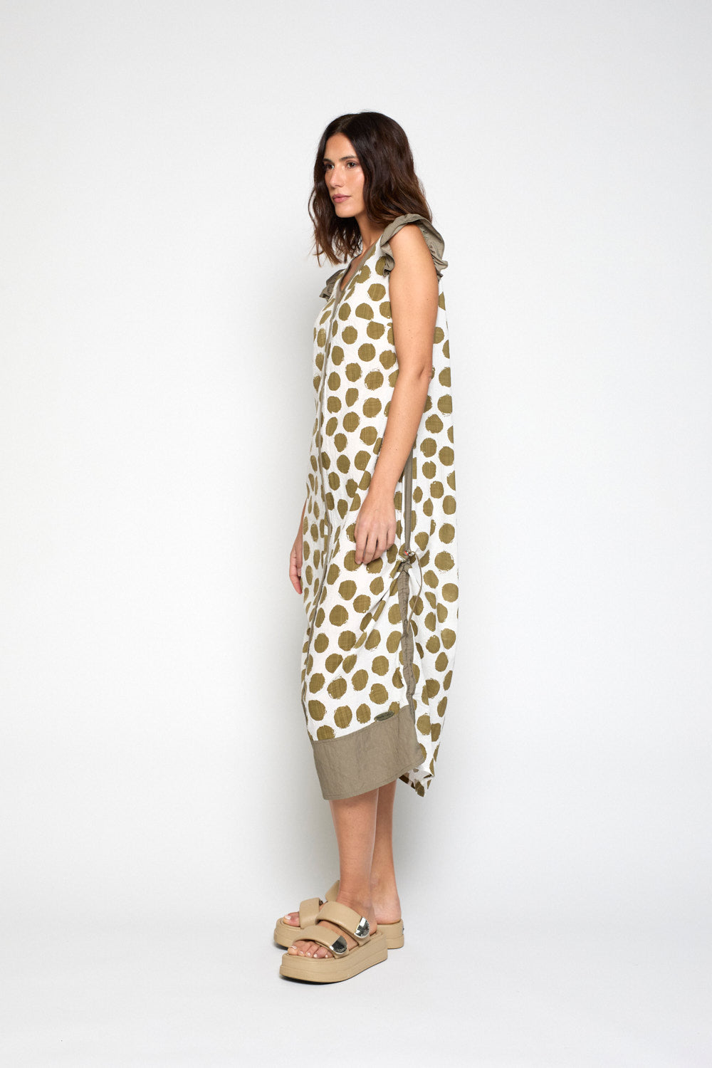 Vestido Venus Kaki