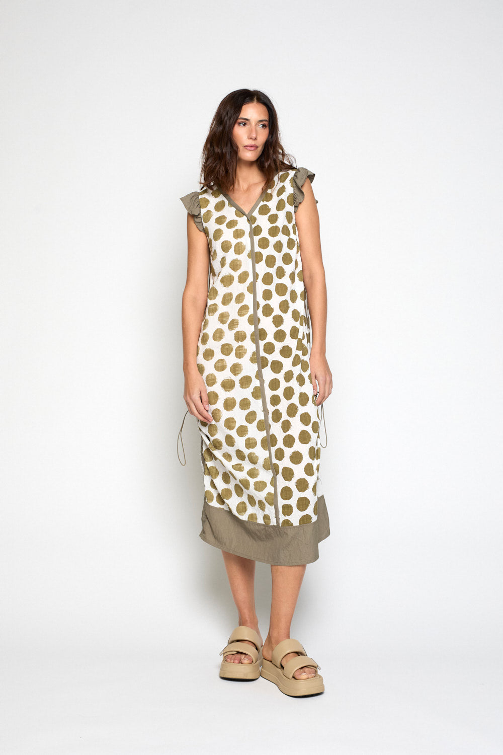 Vestido Venus Kaki
