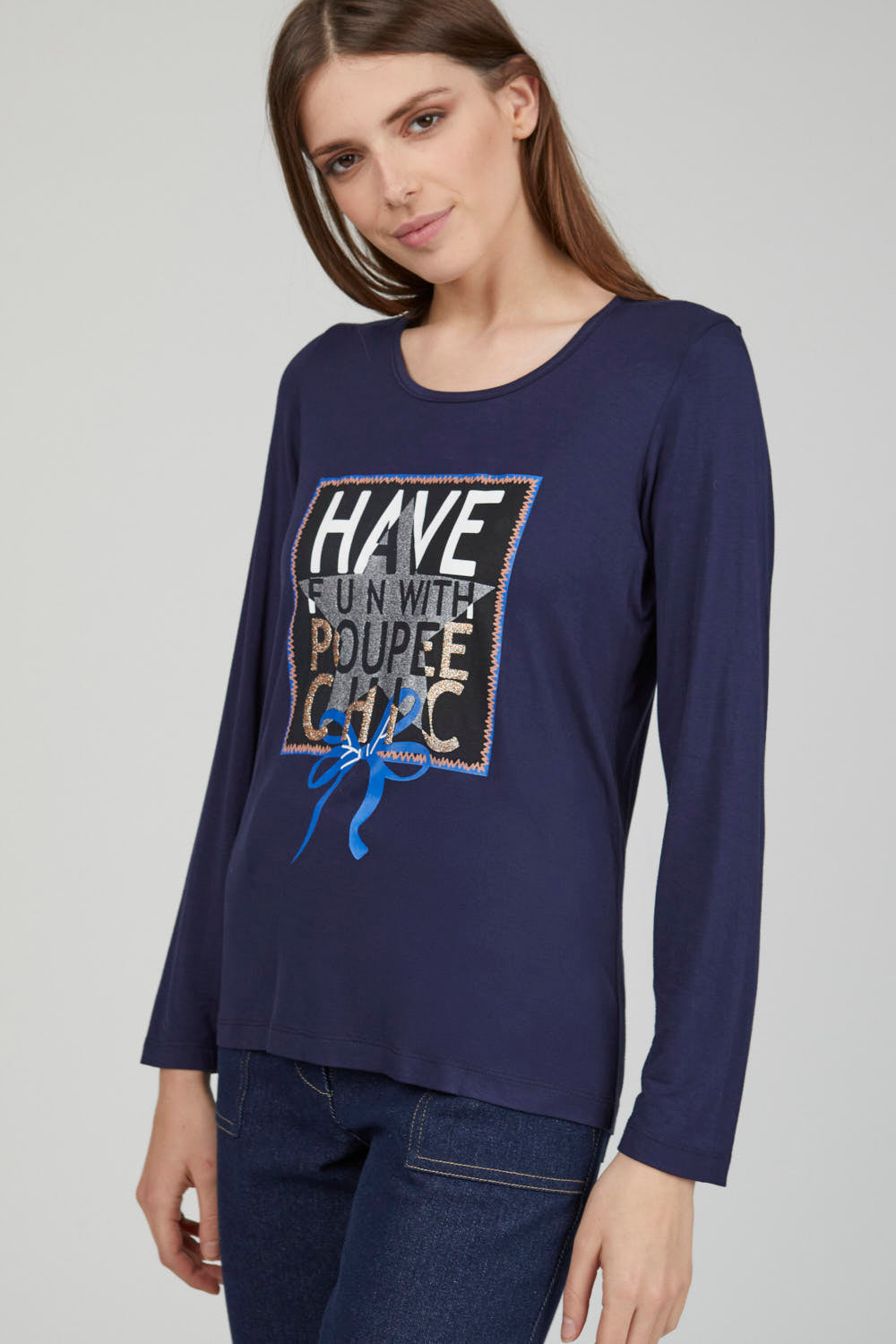 CAMISETA ANTRACITA Denim