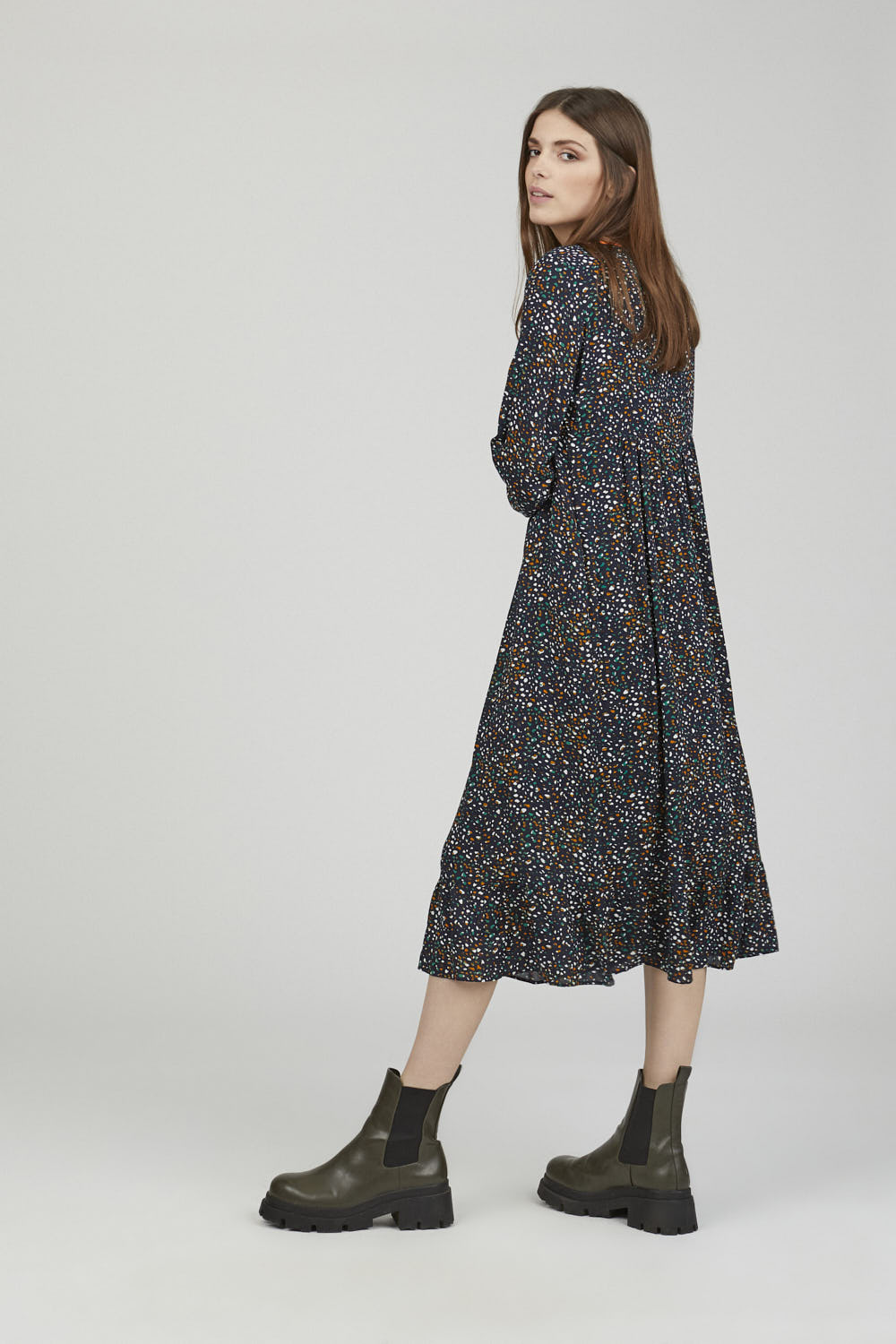 VESTIDO LARGO SKY NIGHT Negro