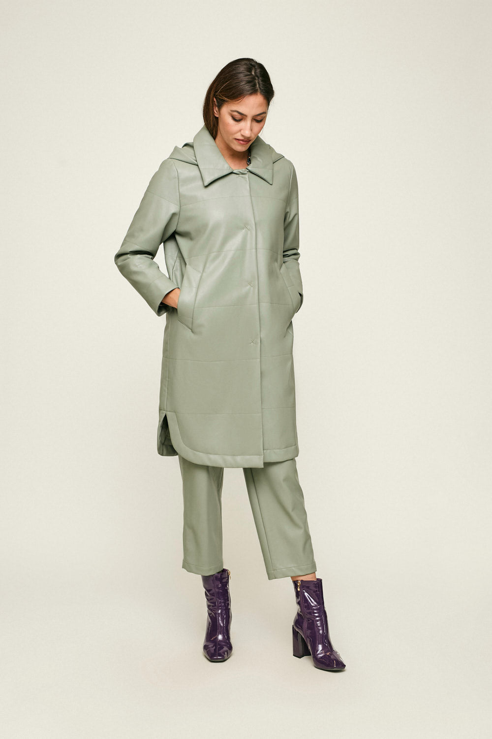 PARKA CUERO OPALO Aguamar
