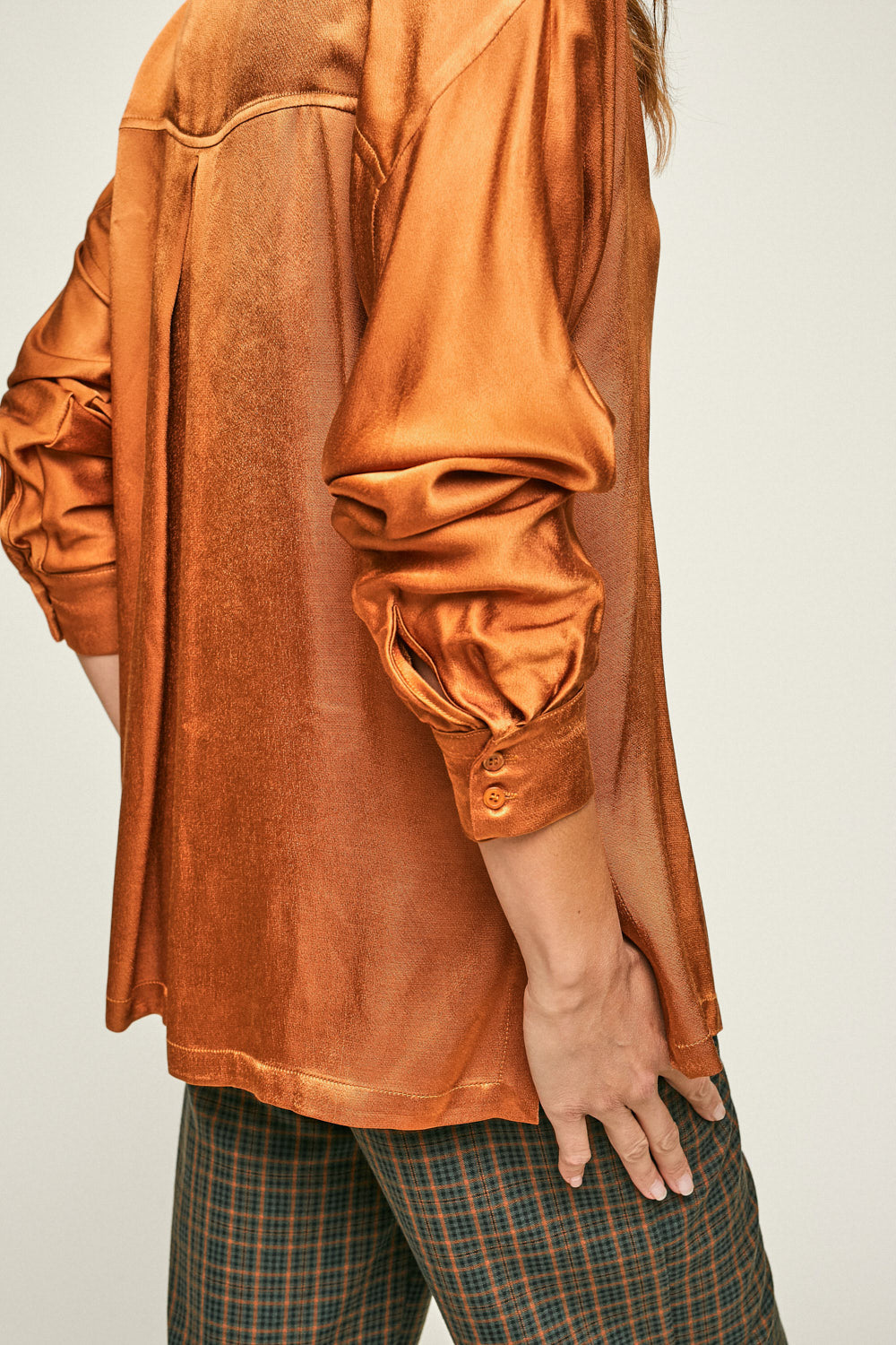 CAMISA TURMALINA Naranja