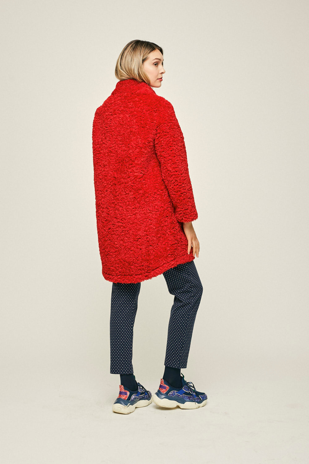 ABRIGO PETUNIA Rojo