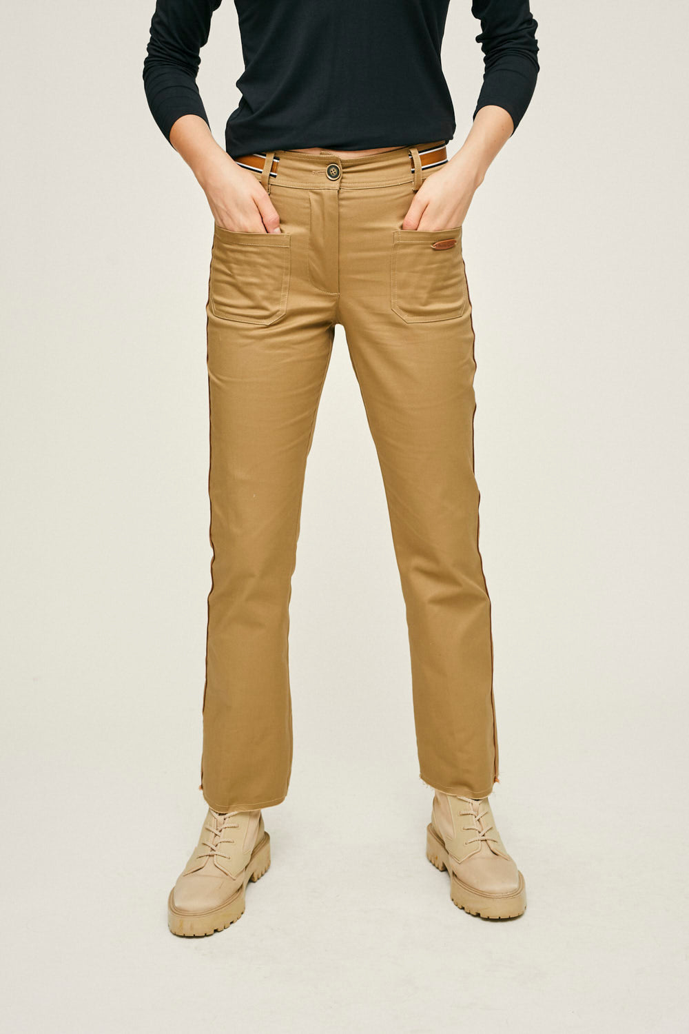 PANTALON IRENE Camel
