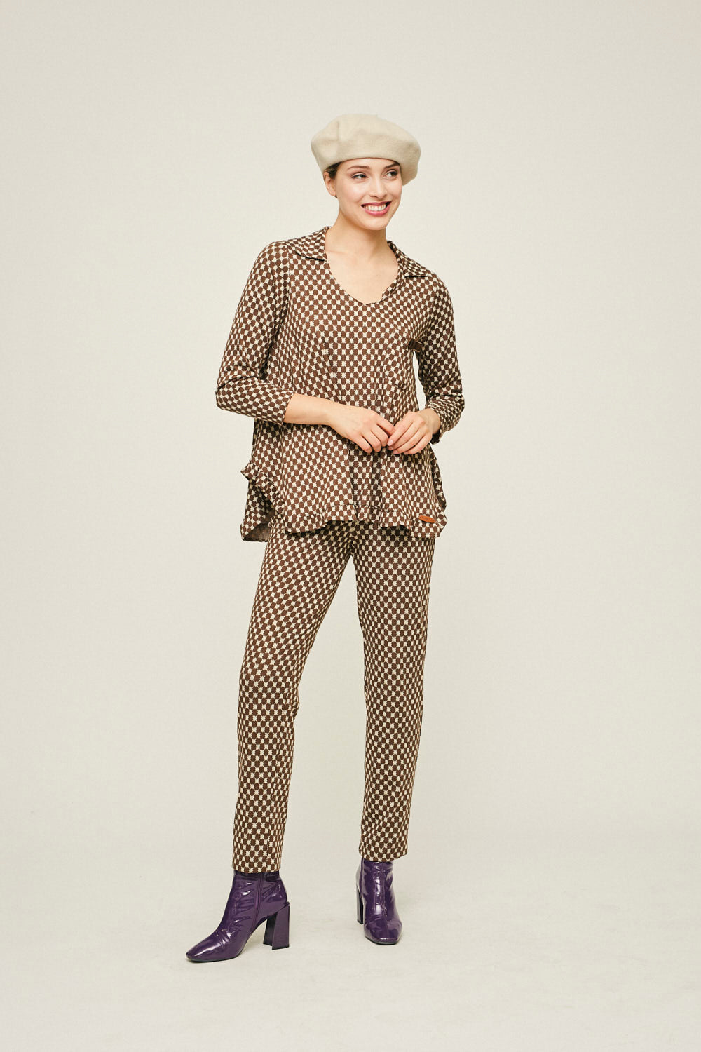 PANTALON EDESIA Marrón