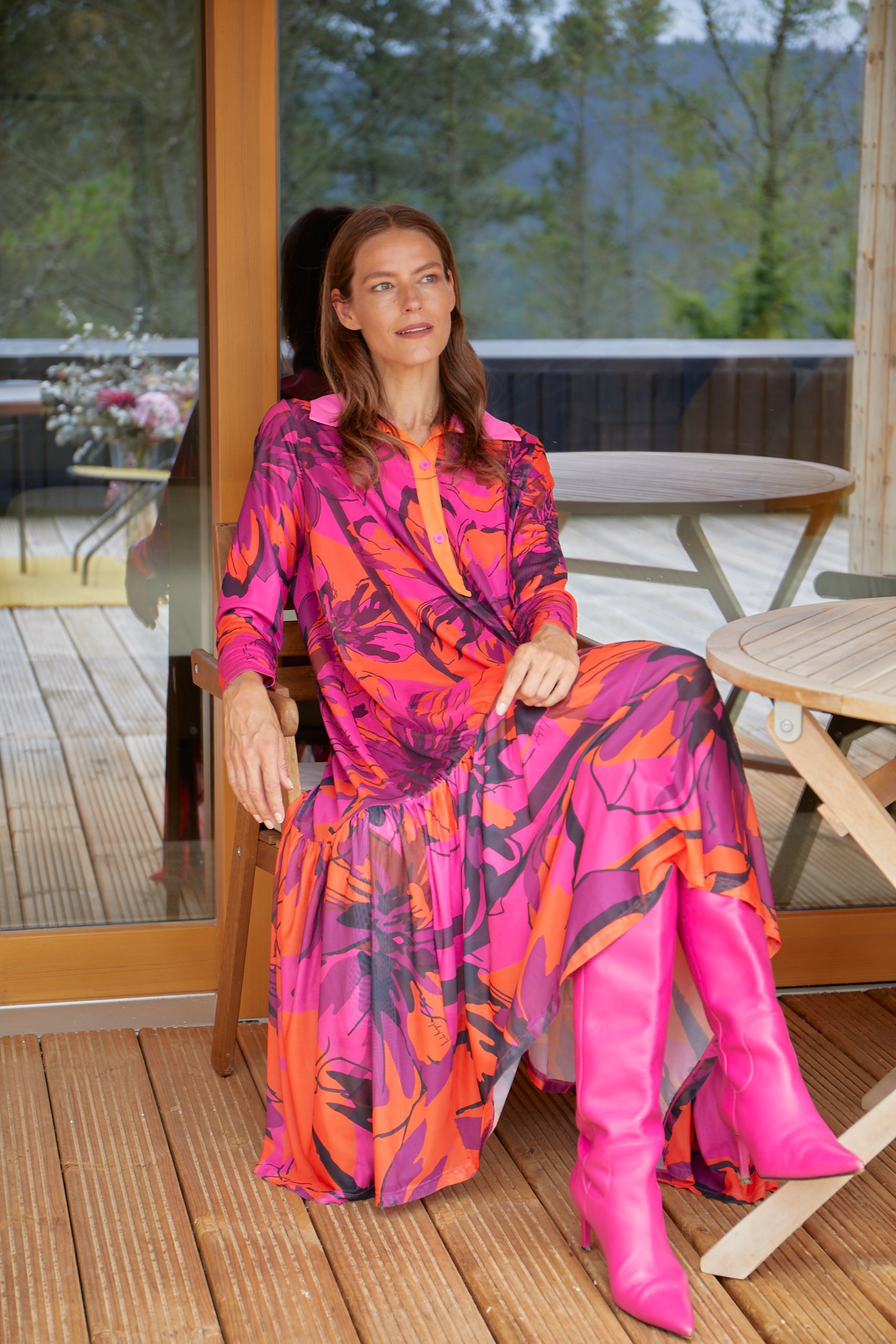 Vestido Kate Fucsia