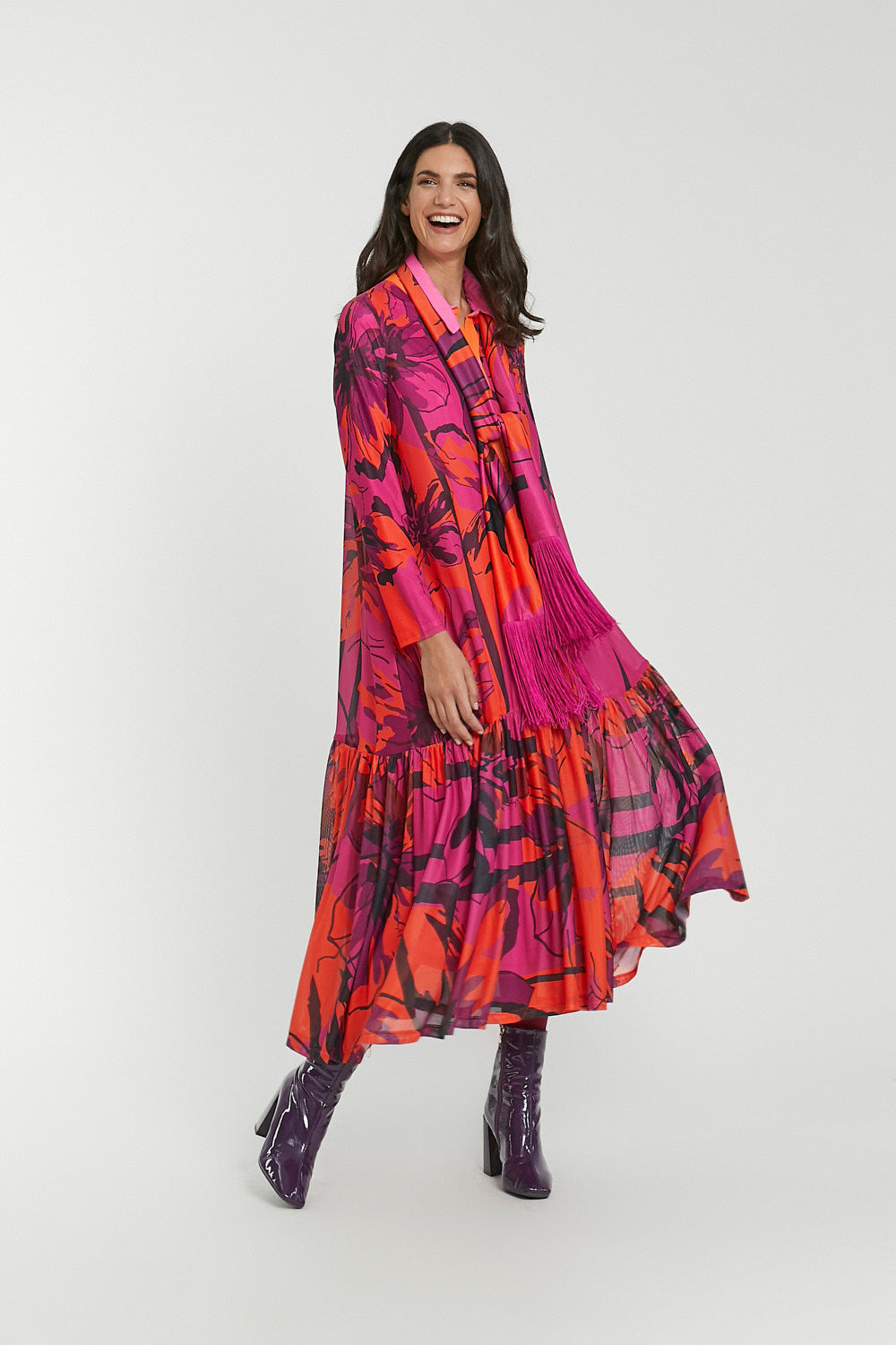 Vestido Kate Fucsia