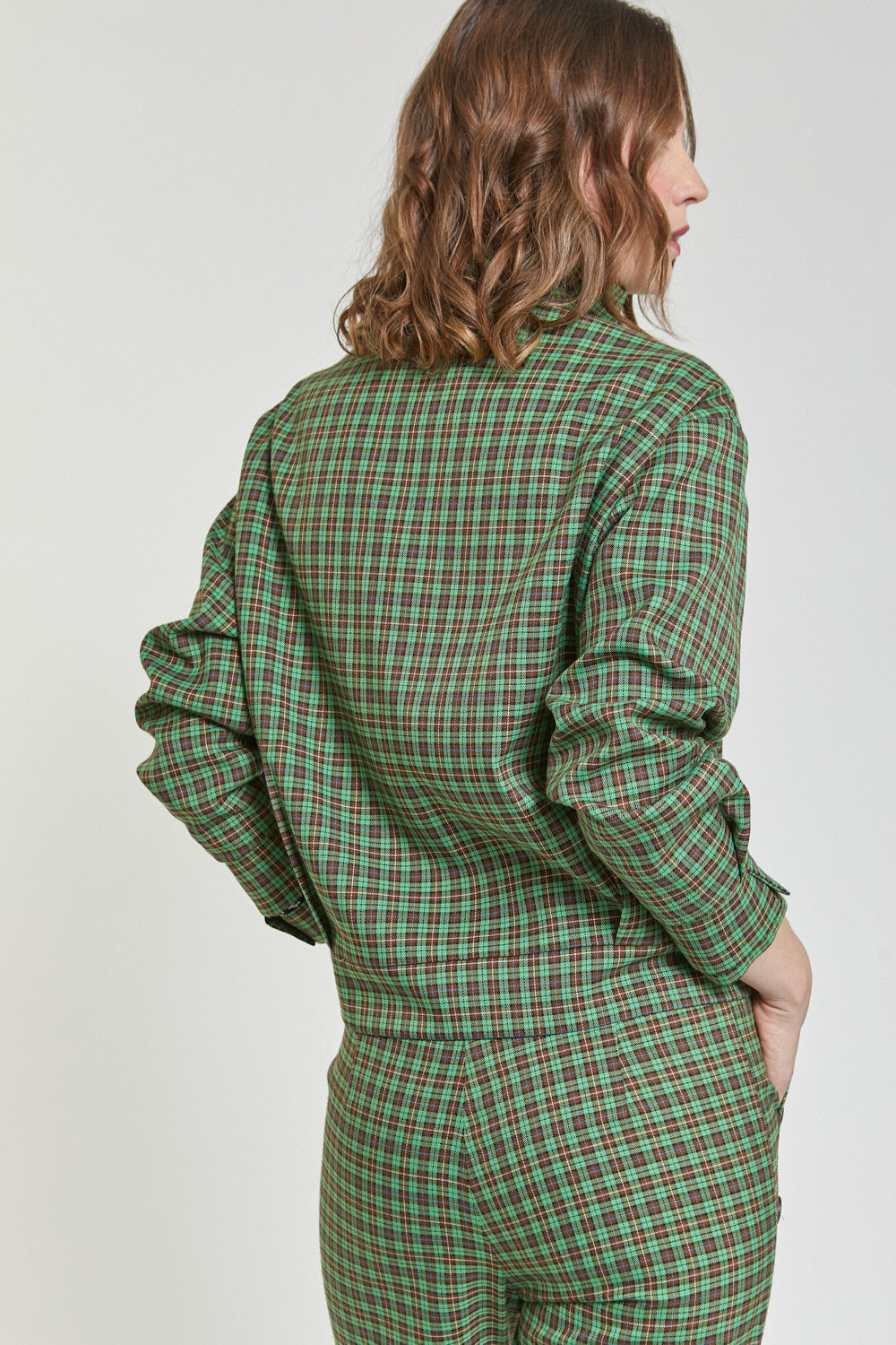 Chaqueta Hibra Verde