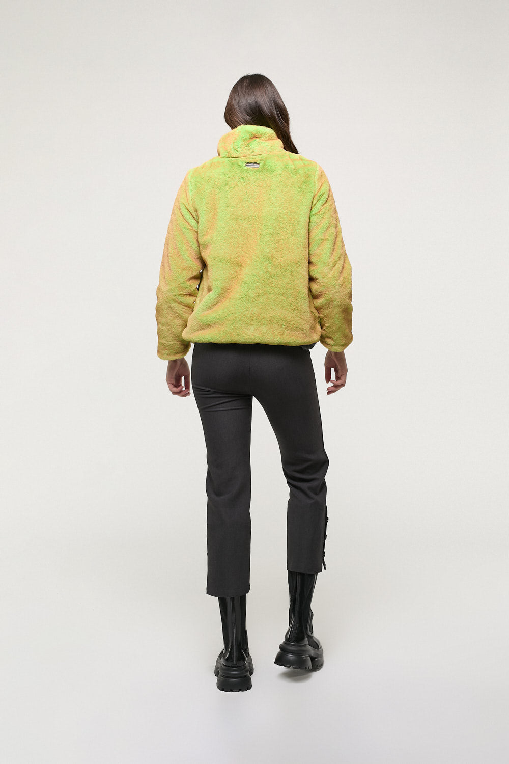Chaquetón Pelo Rosalía Pistacho