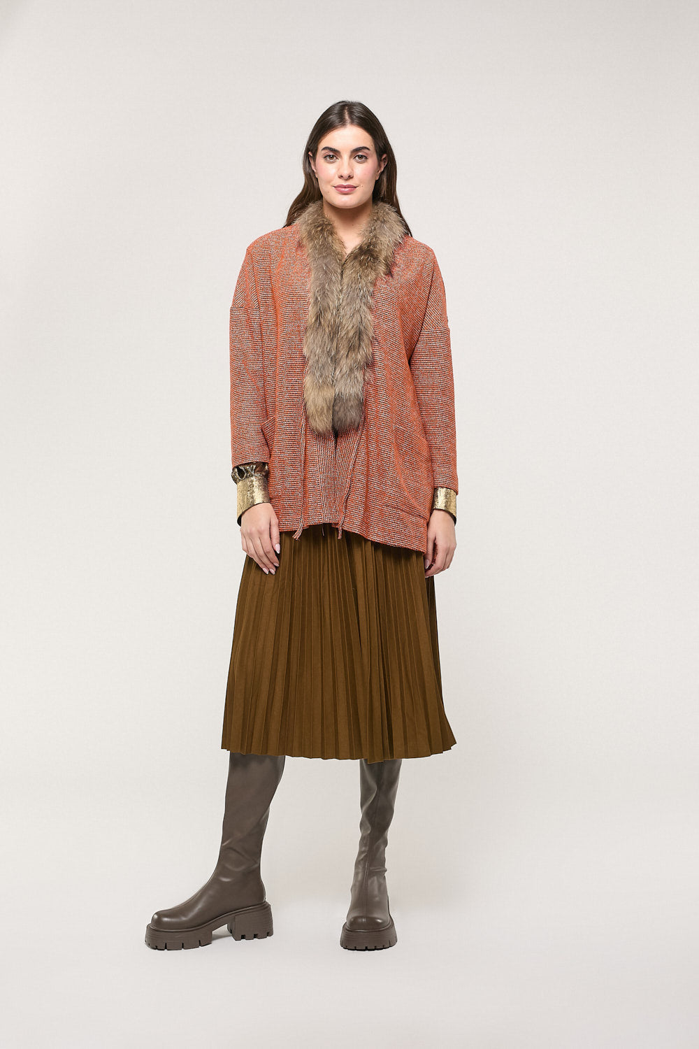 Chaqueta Carmela Naranja