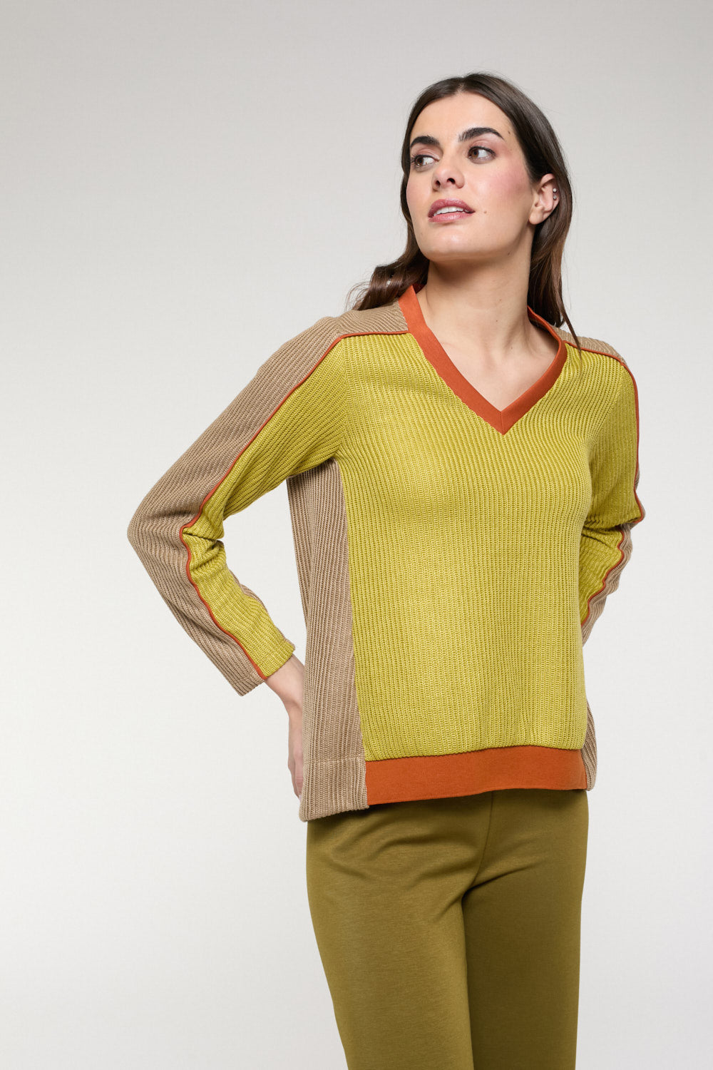 Jersey Combinado Rafaela Aceite