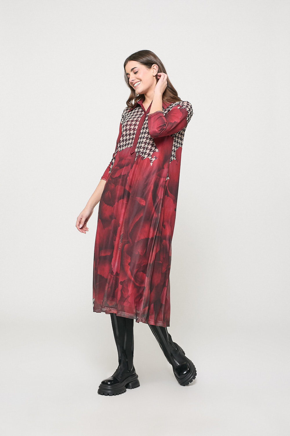 Vestido Lucía Rojo