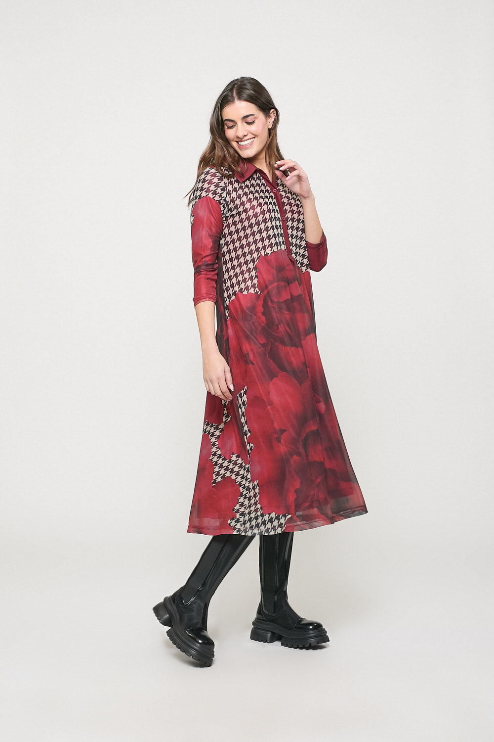 Vestido Lucía Rojo