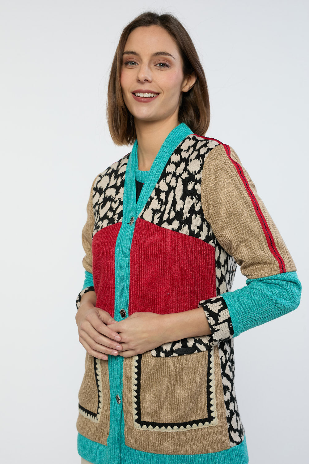 Chaqueta Mixed Gaudí Tricolor