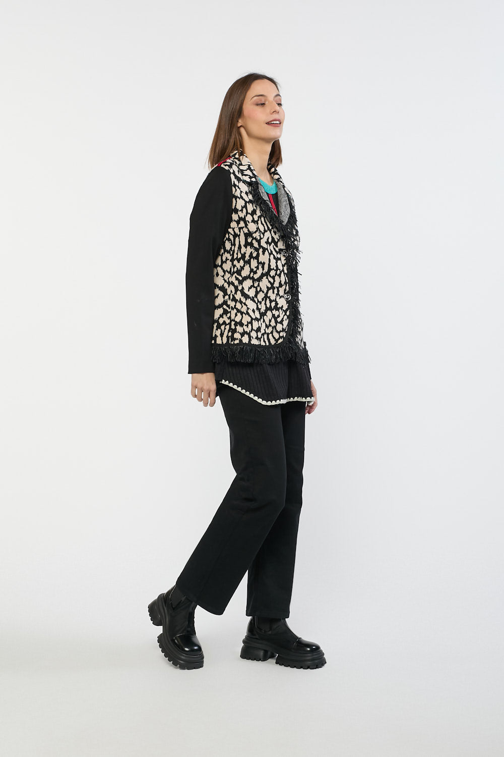 Chaqueta Print Gaudí Tricolor