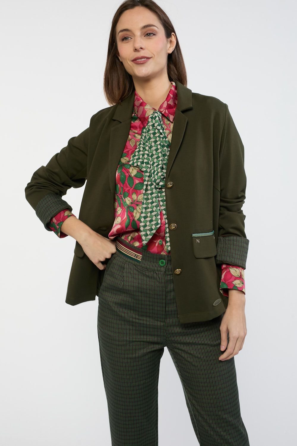 Chaqueta Monet Kaki