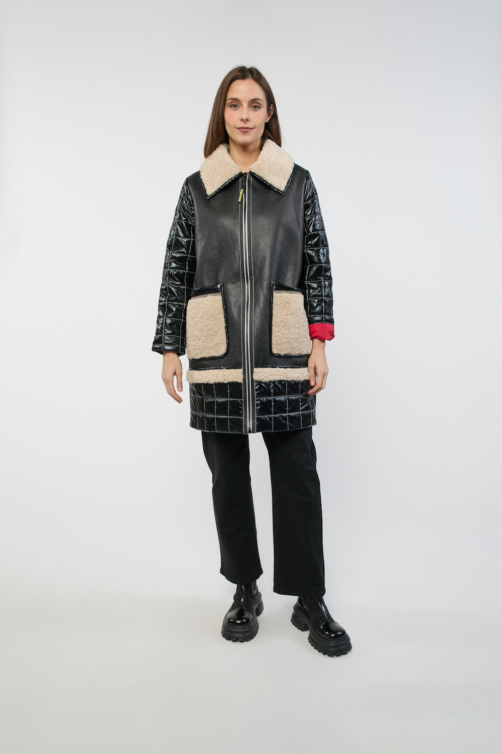 Abrigo Tina Negro