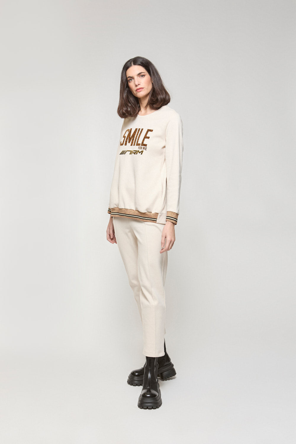 Sudadera Ziba Crudo