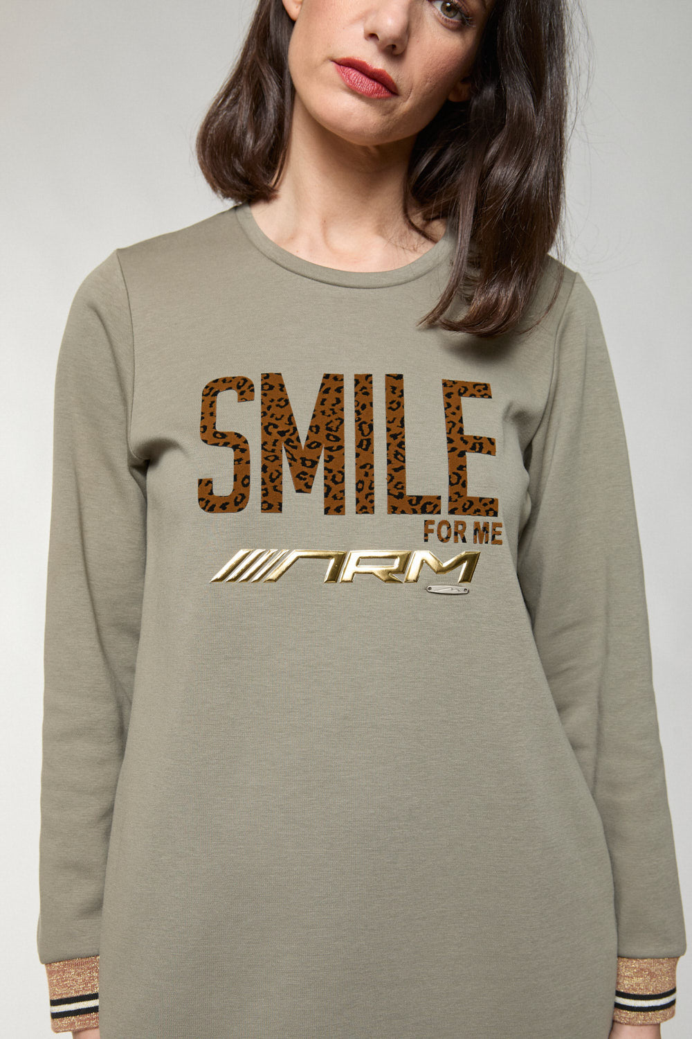 Vestido Sudadera Ziba Kaki