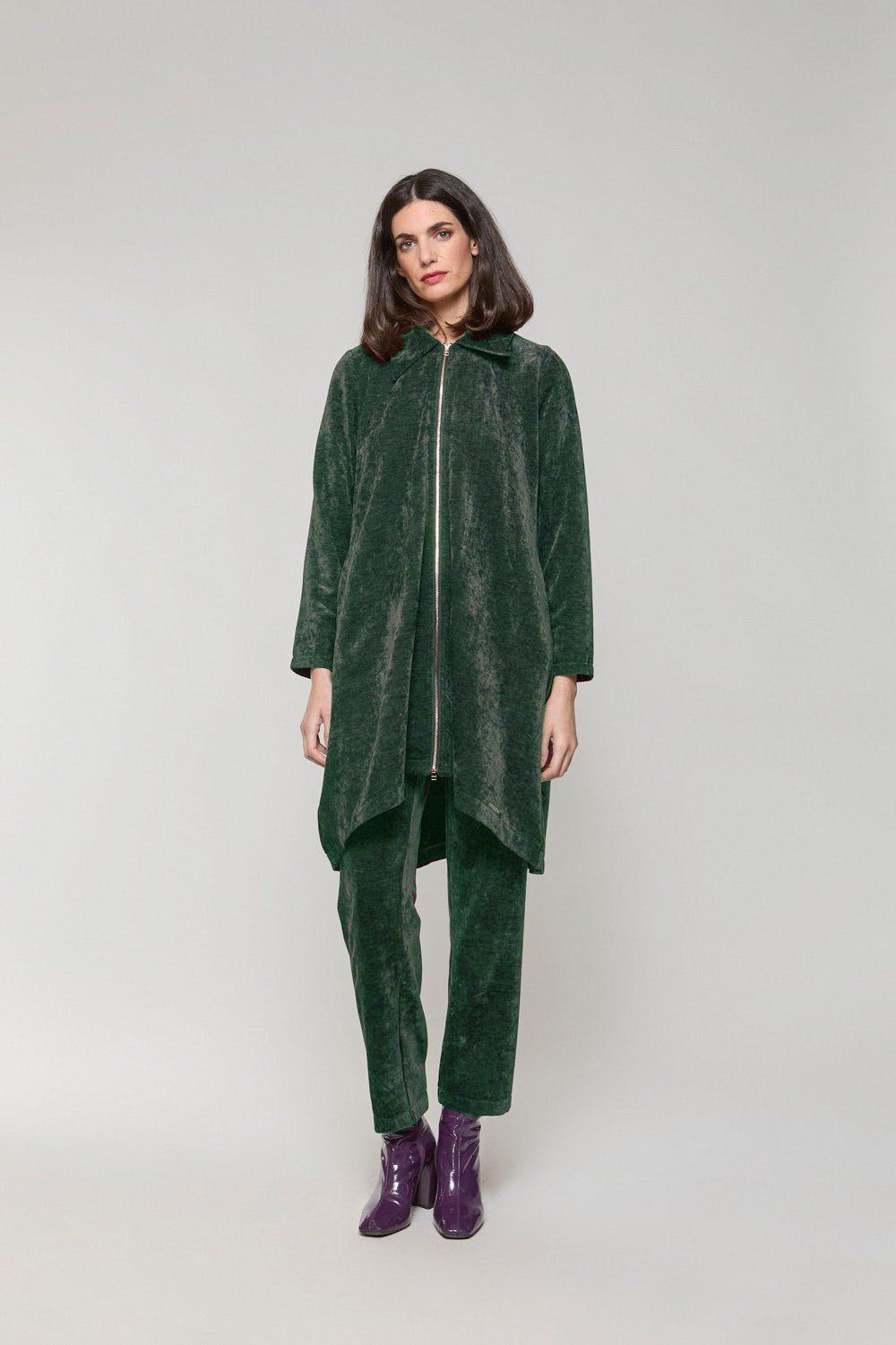 Vestido Abrigo Isa Verde