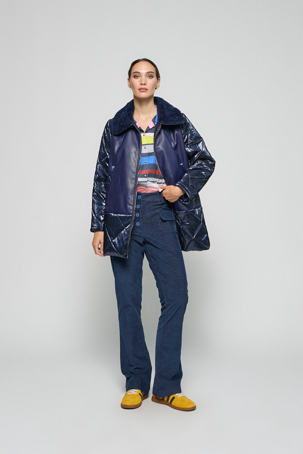 Parka Combinada Romina Marino