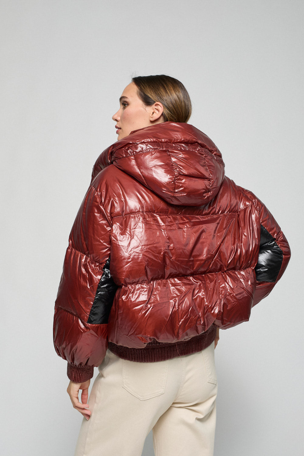 Chaqueton Acolchado Granate