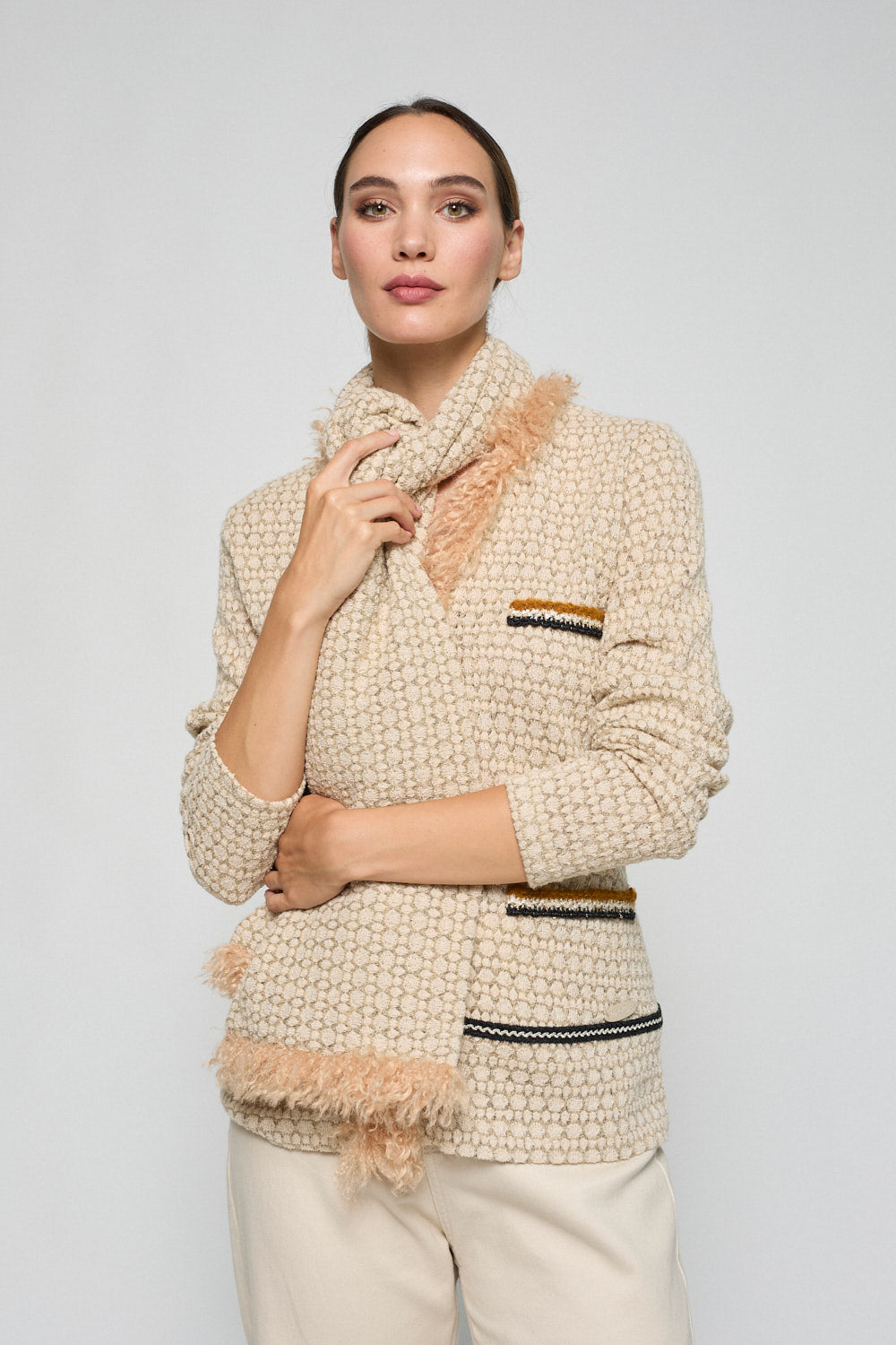 Chaqueta Nadia Crudo