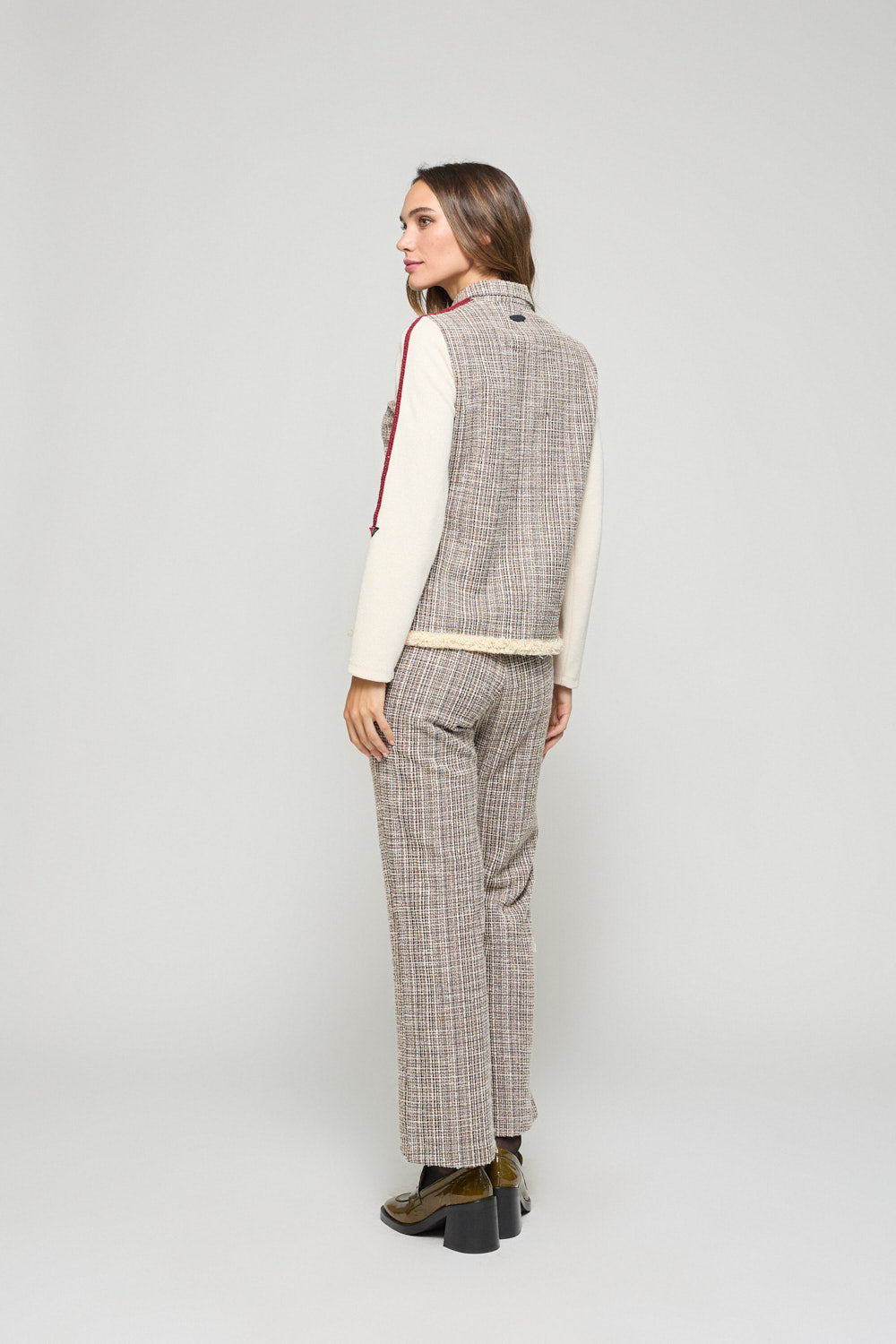 Pantalon Punto Nora Beige