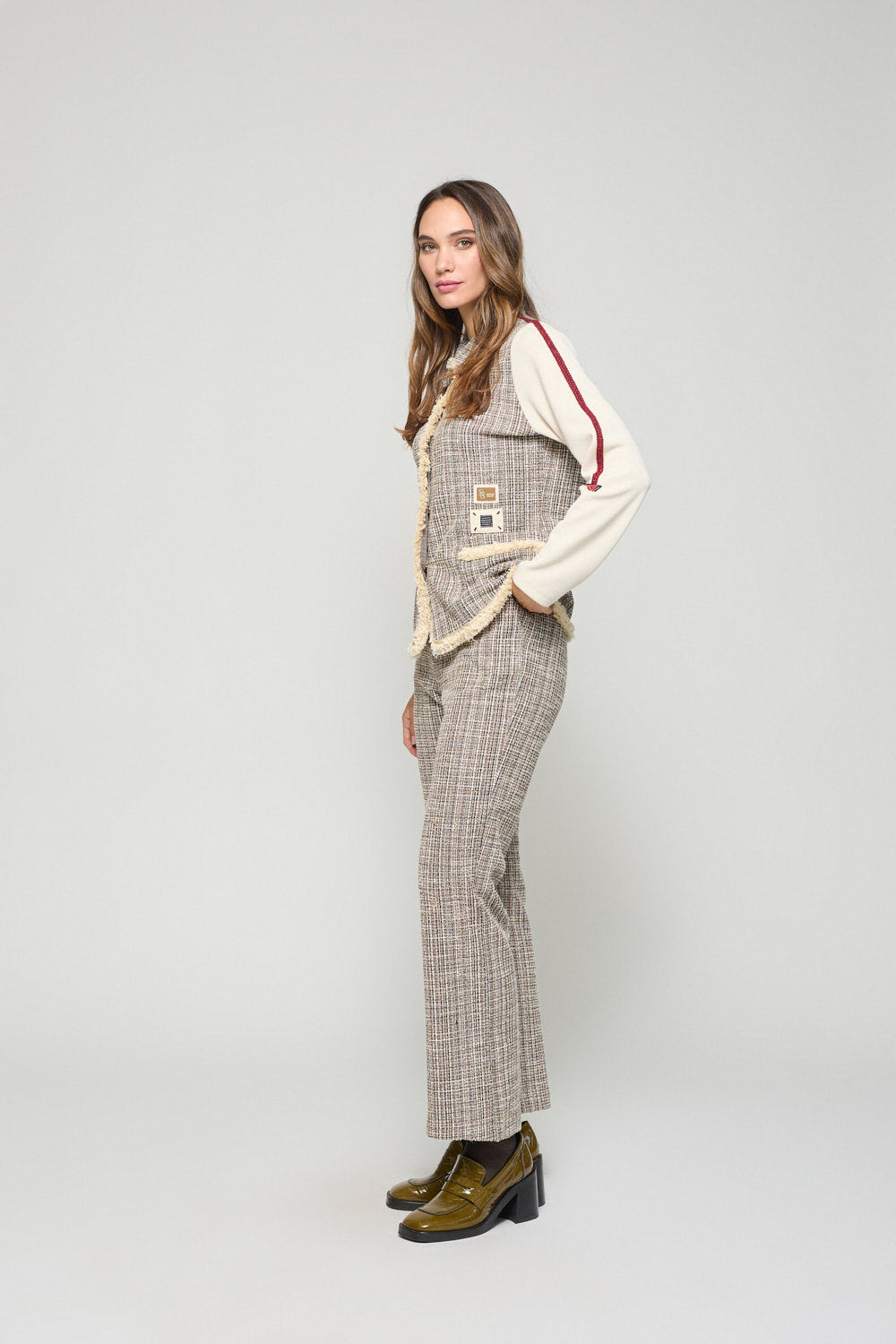 Pantalon Punto Nora Beige