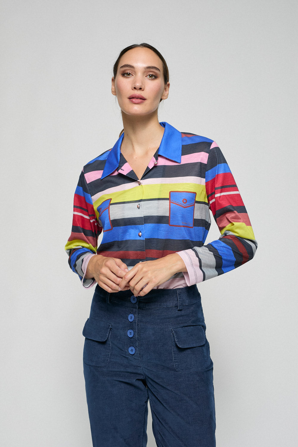 Camisa Print Ofelia Multicolor