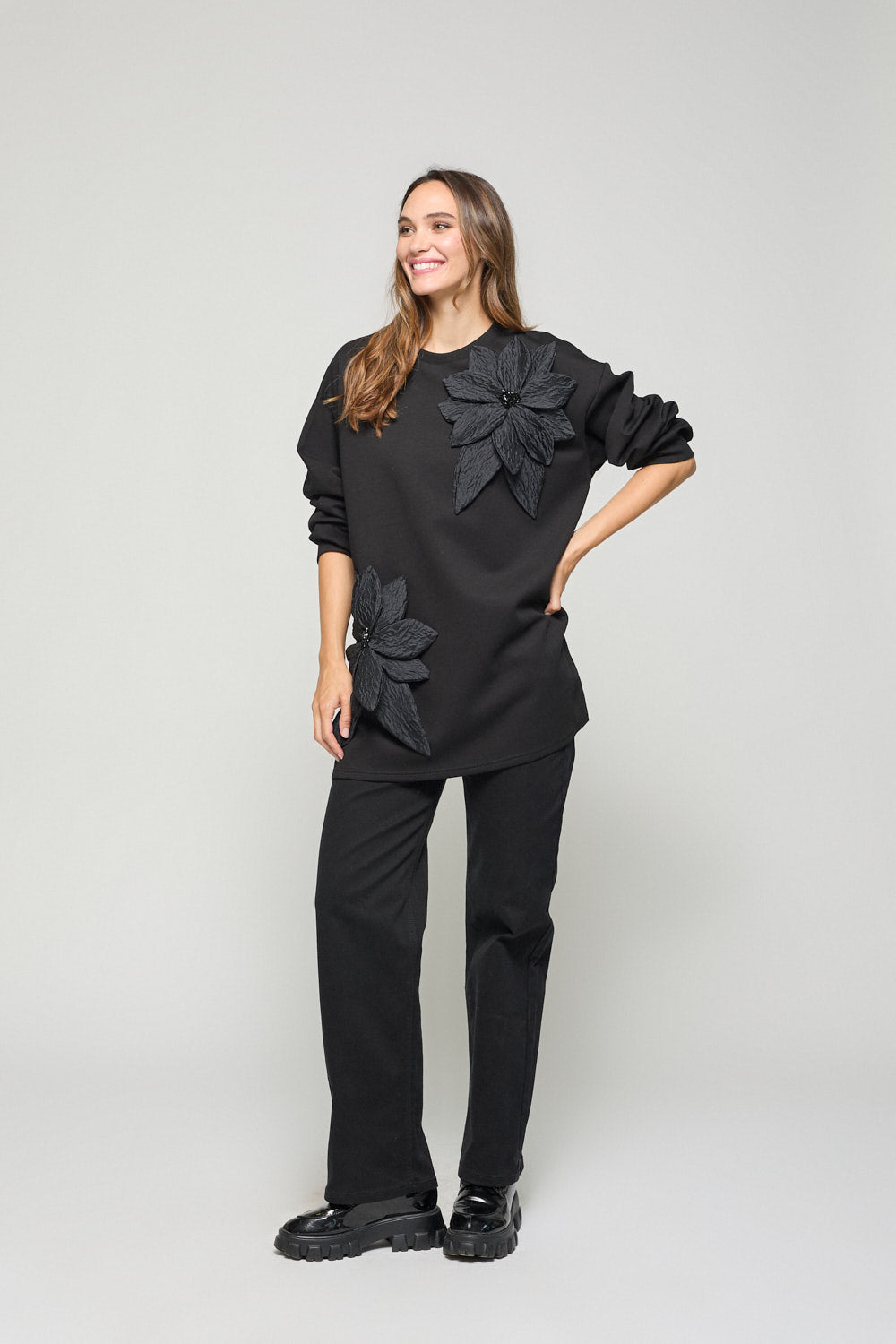 Jersey Flowers Negro