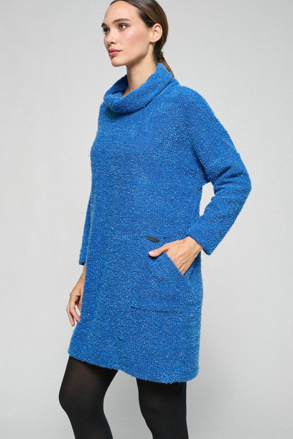 Vestido Punto Agata Azul