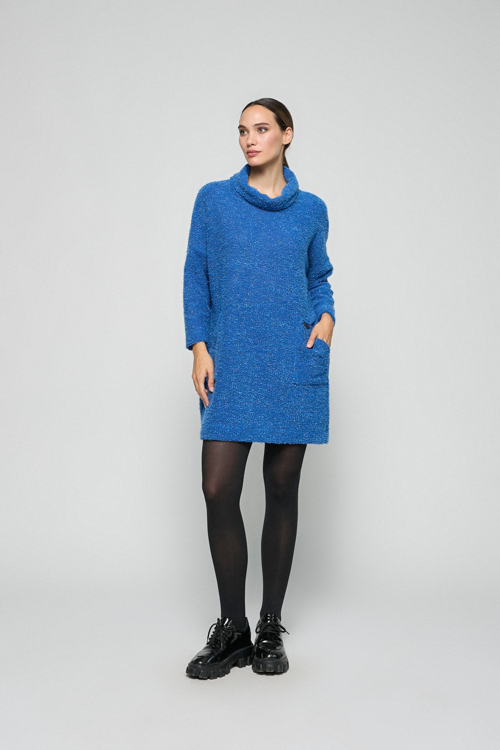 Vestido Punto Agata Azul