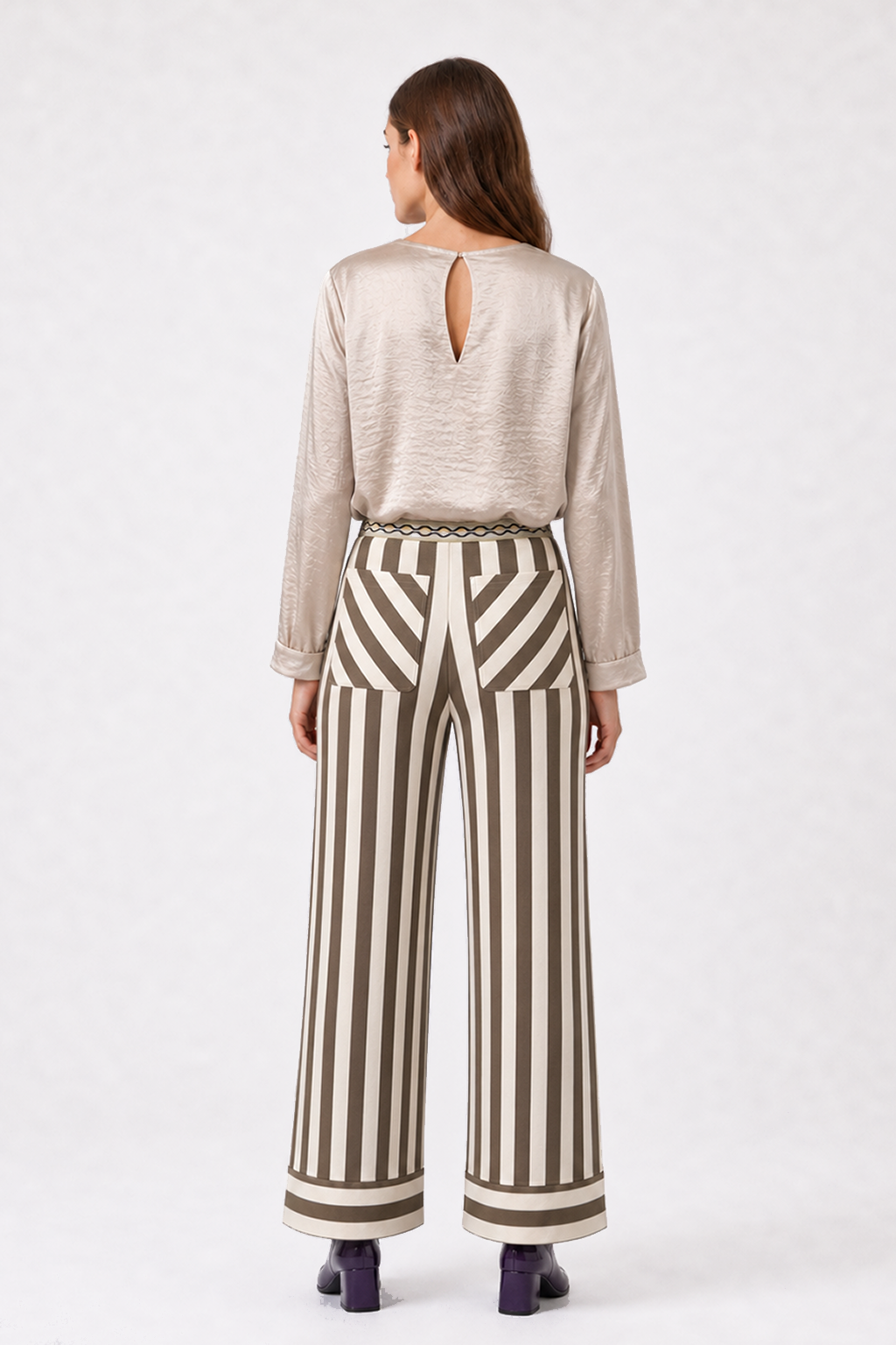 Pantalón Rayas Josefina Topo