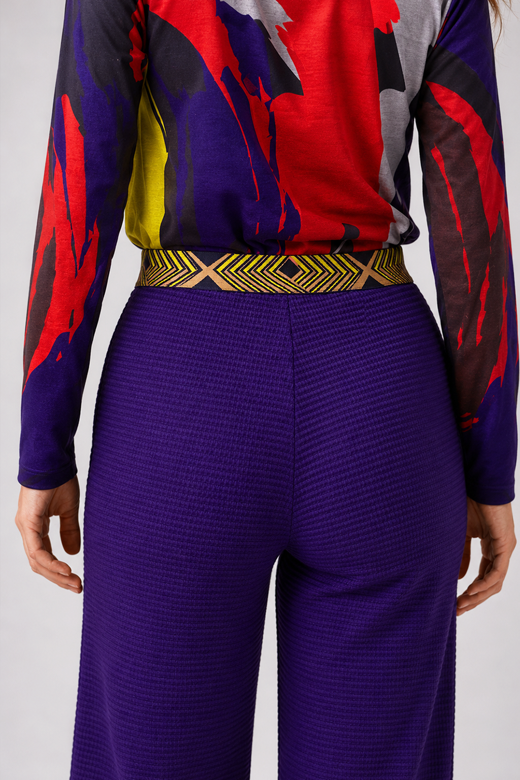 Pantalón Paula Morado