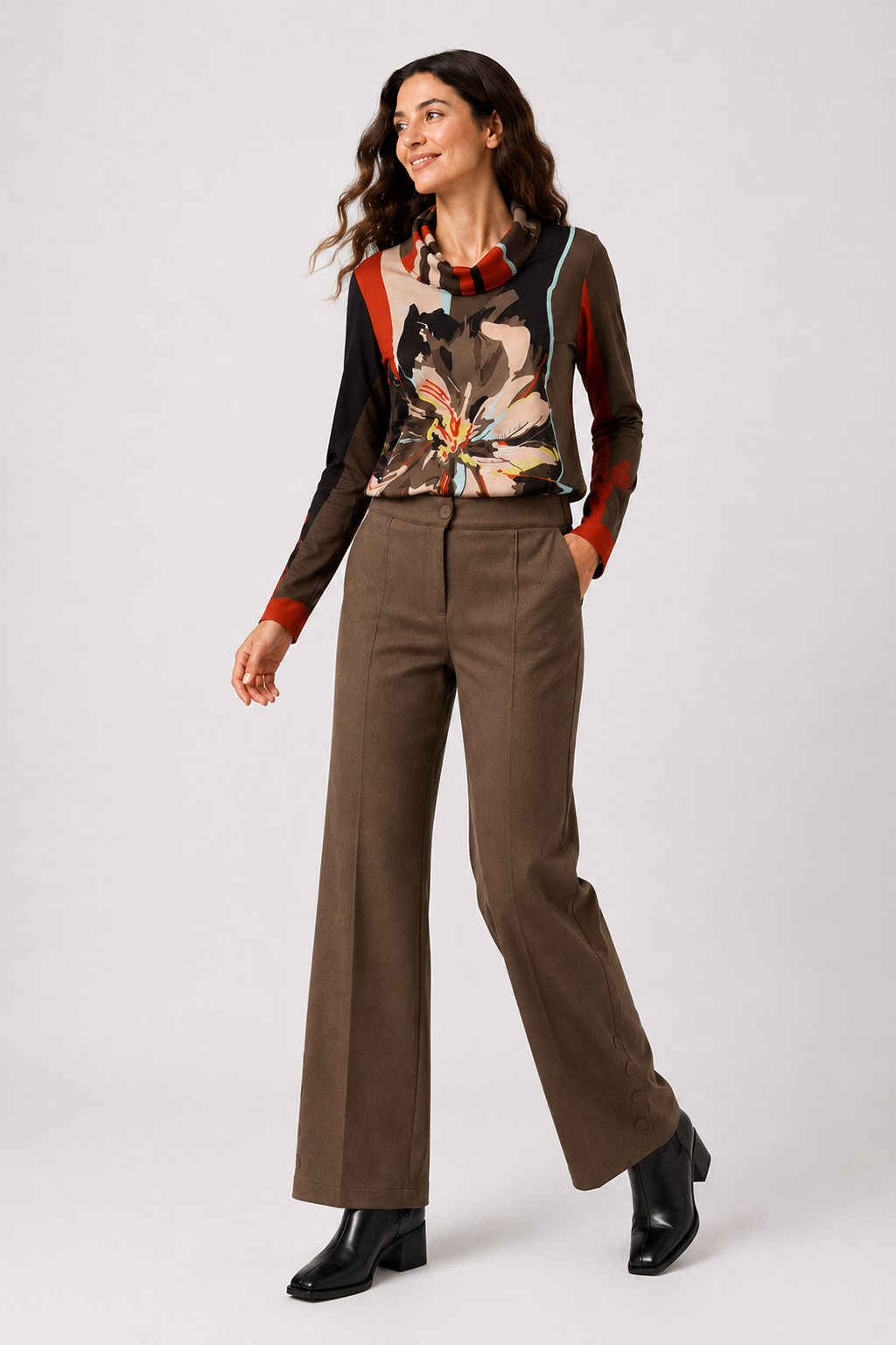 Pantalón Botones Josefina Topo