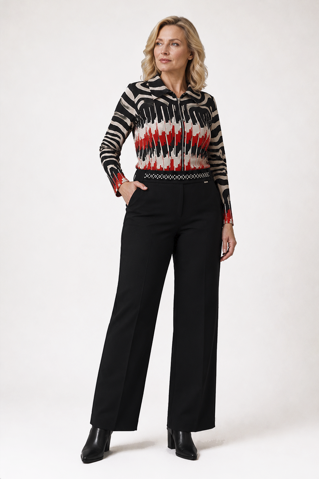 Camisa Chaqueta Amelia Bicolor